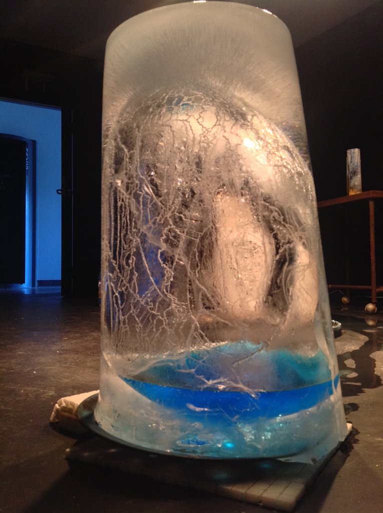 semi melted object